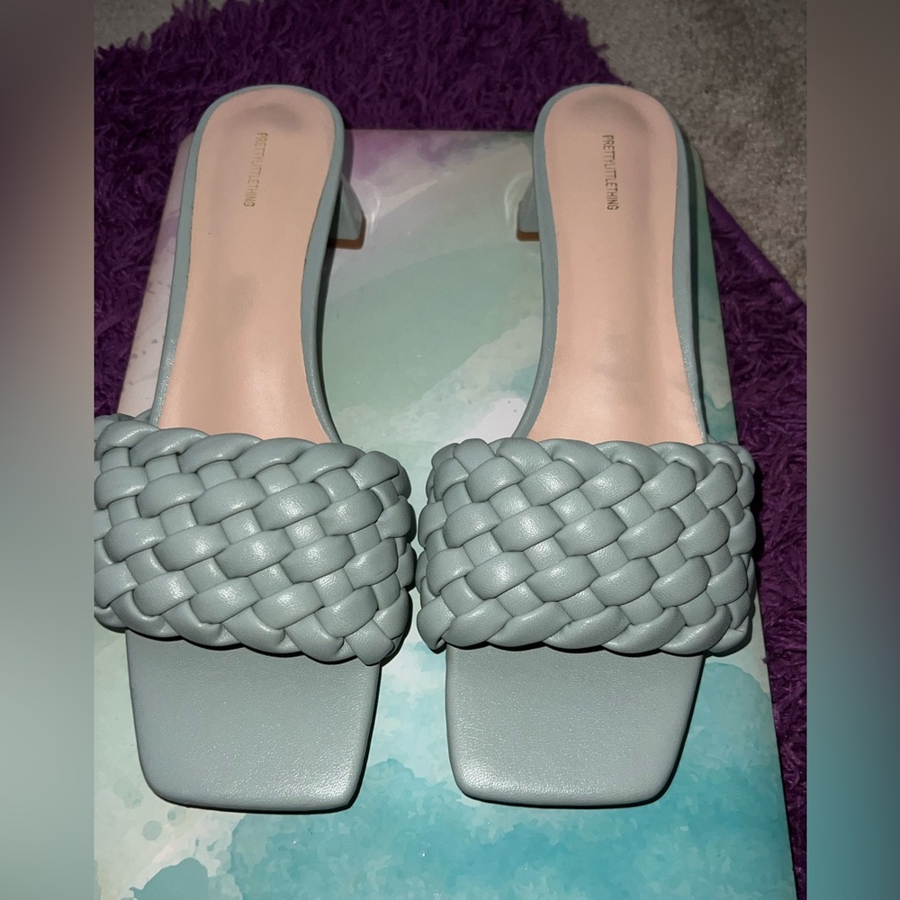 PLT SAGE MULES (NEW NEVER WORN)